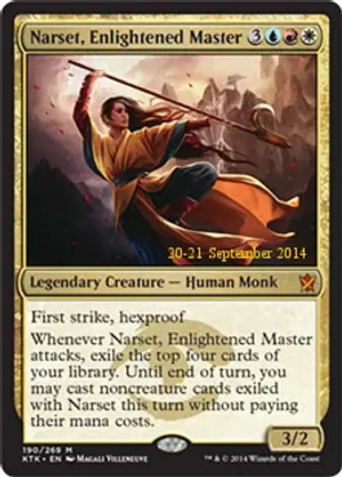 Narset, Enlightened Master [PRM-PRE] (F)
