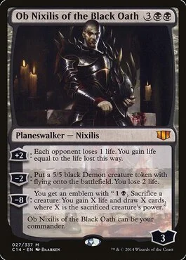 Mono Black Demons EDH Deck