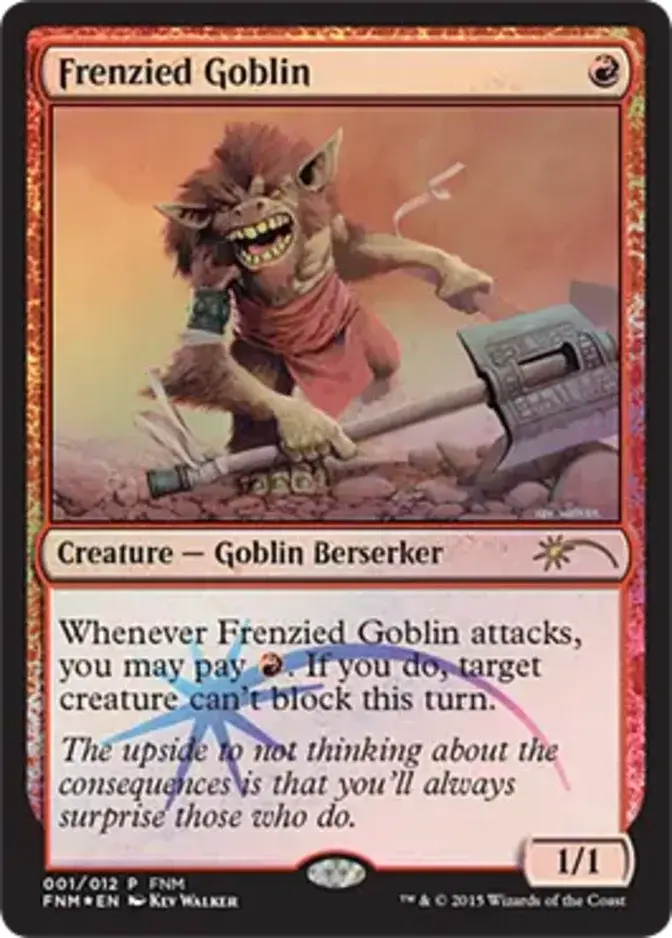 Frenzied Goblin [PRM-FNM] (F)