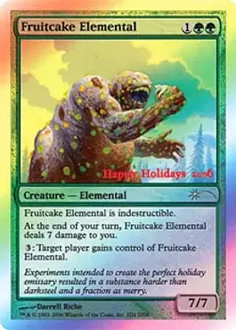 Fruitcake Elemental