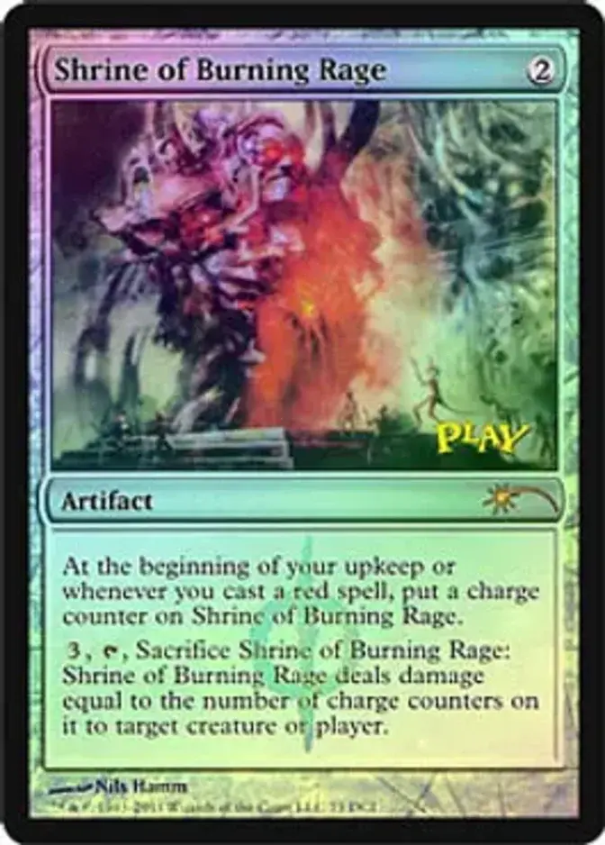 Shrine of Burning Rage [PRM-WPN] (F)