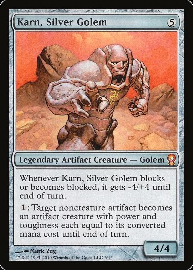 Karn, Silver Golem [V10] (F)