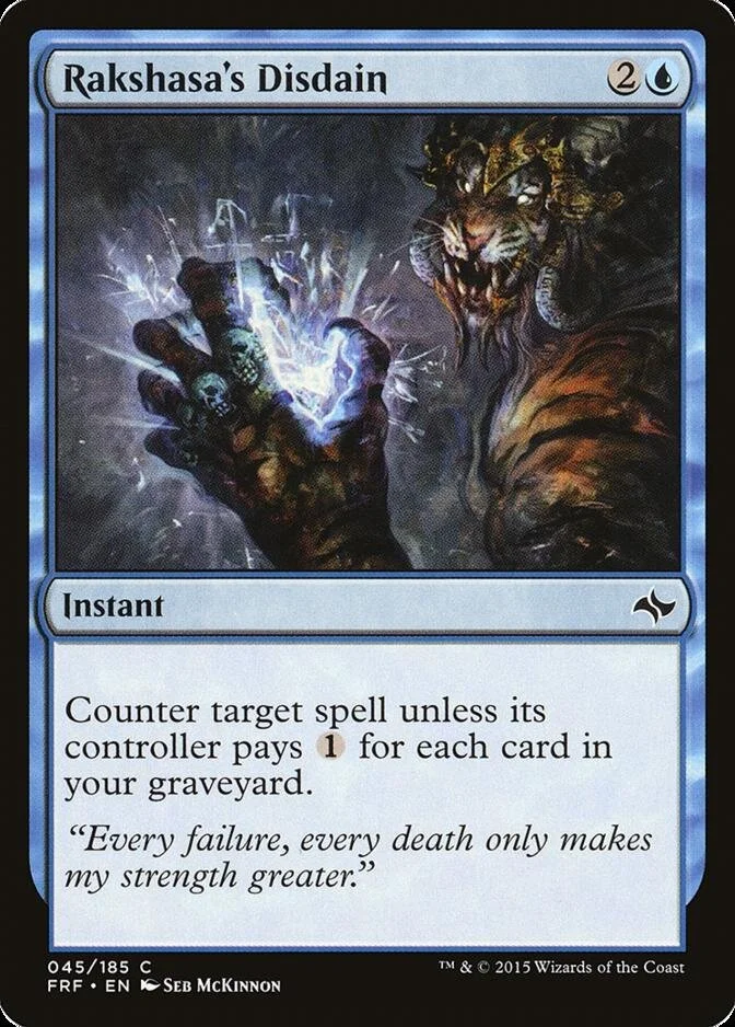 Rakshasa's Disdain [FRF]