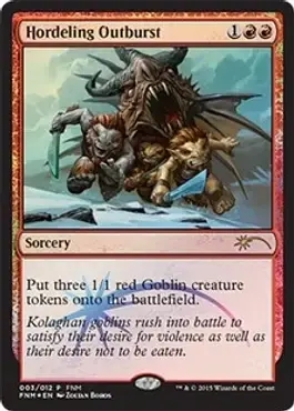 Hordeling Outburst