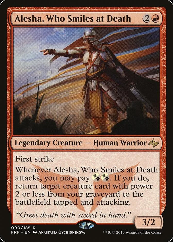 Alesha, Who Smiles at Death [FRF]