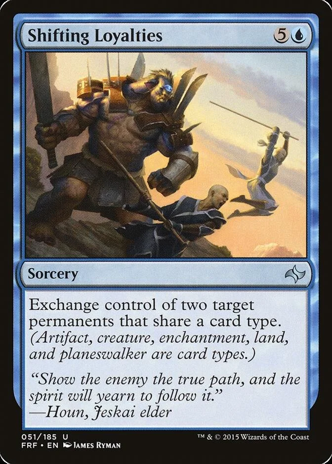 Shifting Loyalties [FRF]