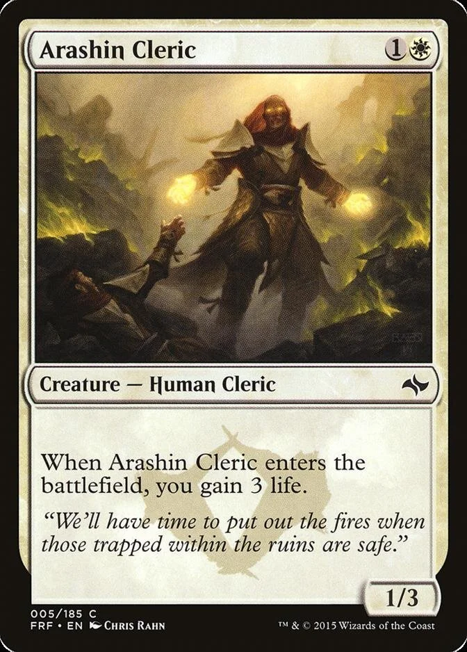 Arashin Cleric [FRF] (F)