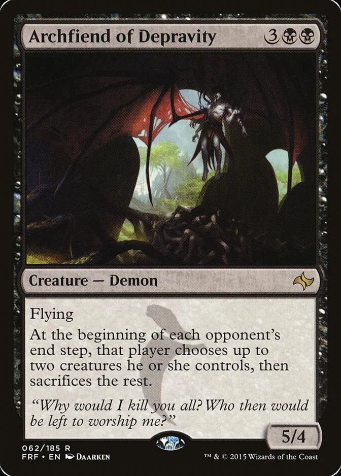 Archfiend of Depravity [FRF] (F)