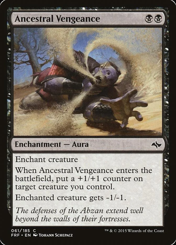 Ancestral Vengeance [FRF] (F)