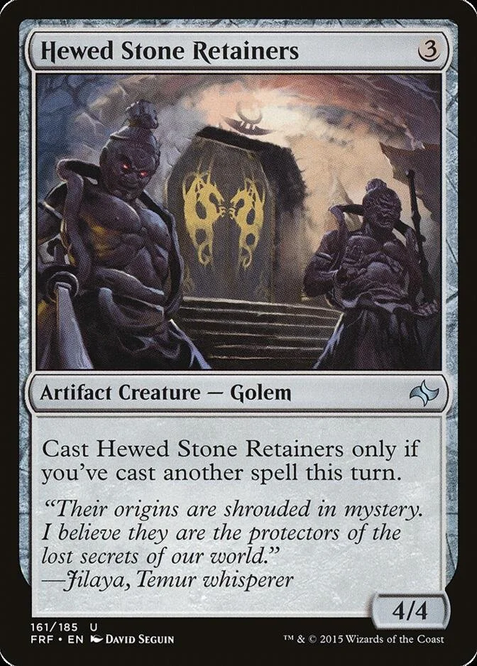 Hewed Stone Retainers [FRF]