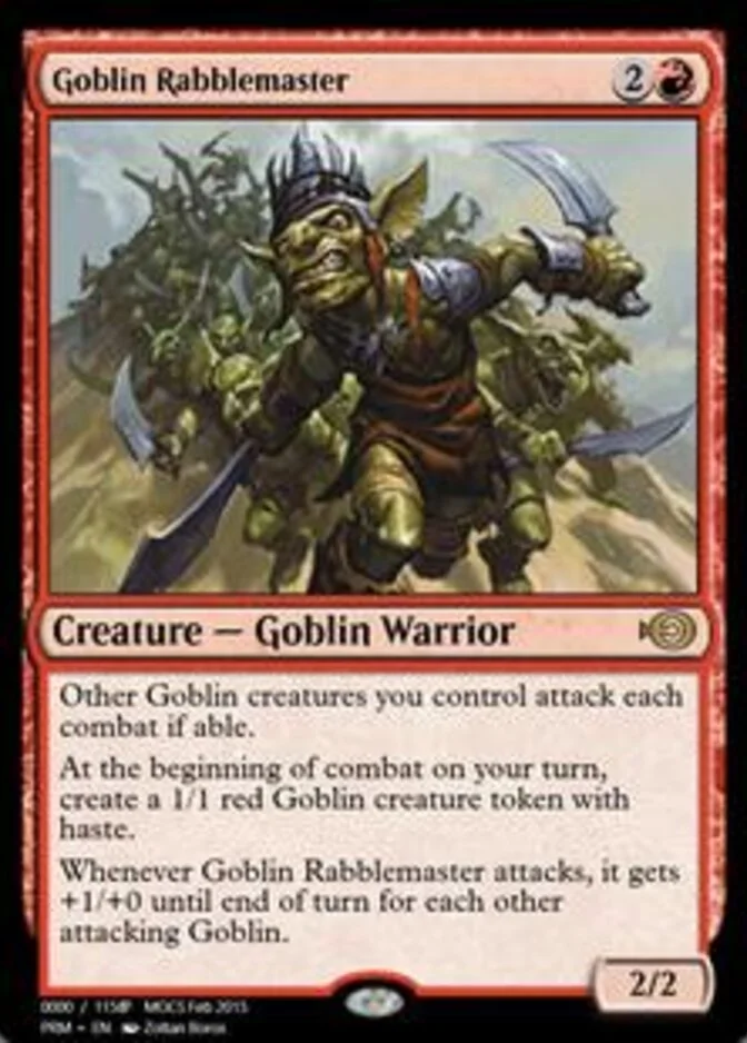 Goblin Rabblemaster <155863> [PRM]