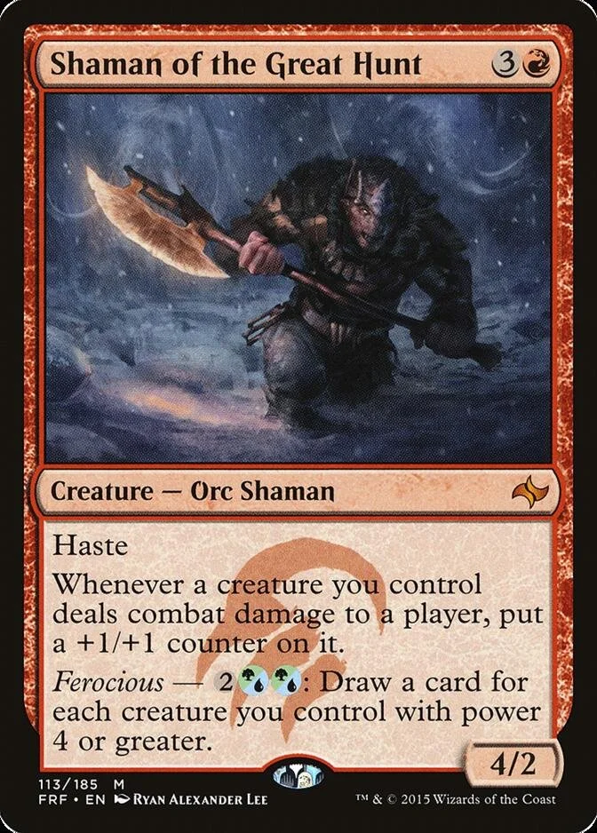 Shaman of the Great Hunt [FRF] (F)