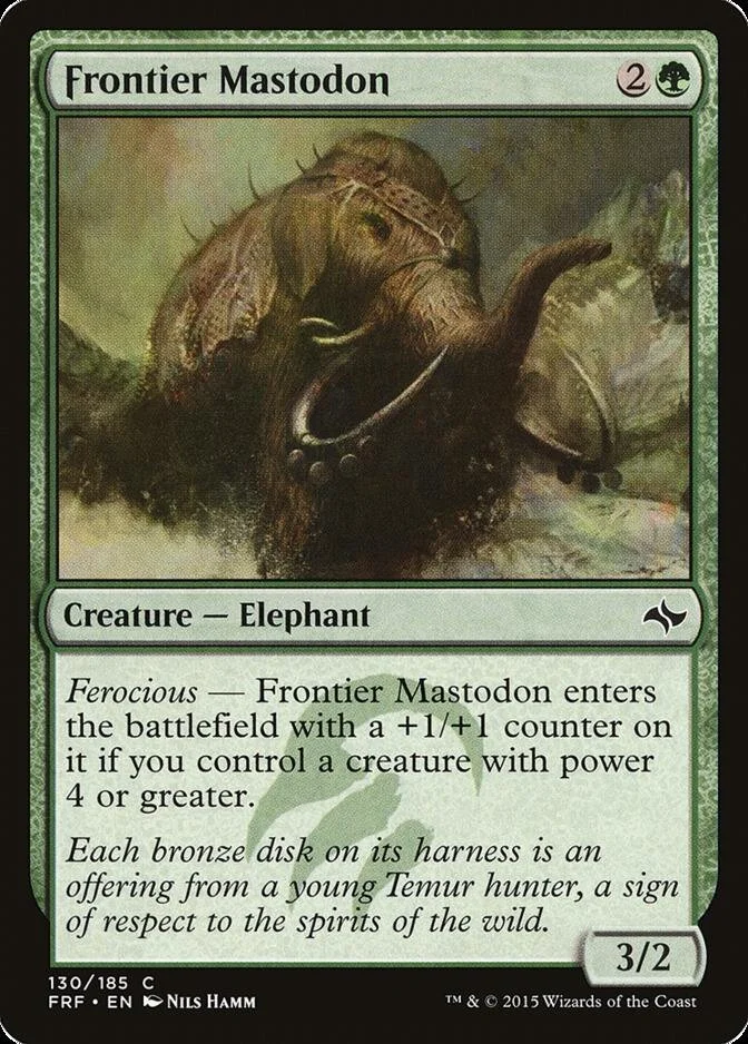 Frontier Mastodon [FRF] (F)