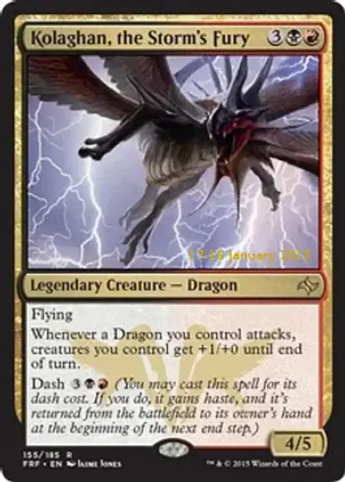 Kolaghan, the Storm's Fury [PRM-PRE] (F)