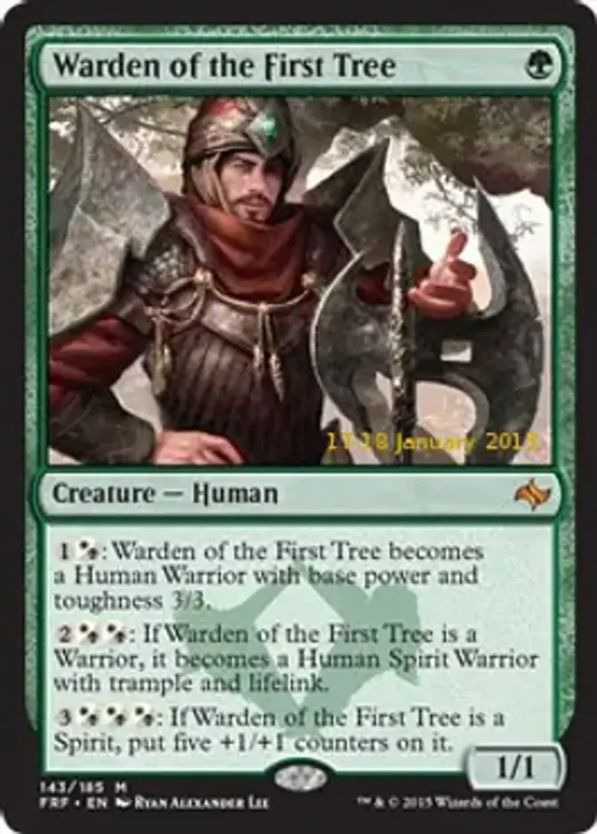 Warden of the First Tree [PRM-PRE] (F)