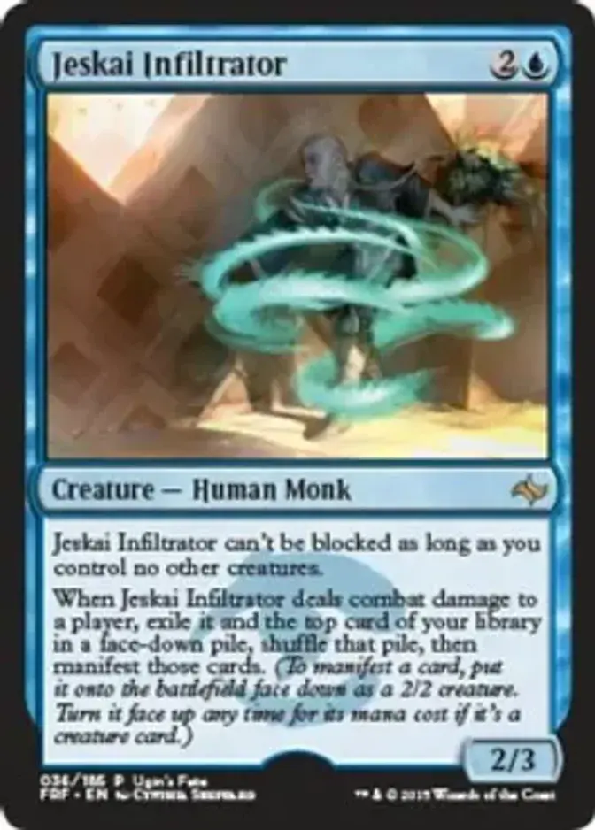 Jeskai Infiltrator [PRM-UGF]