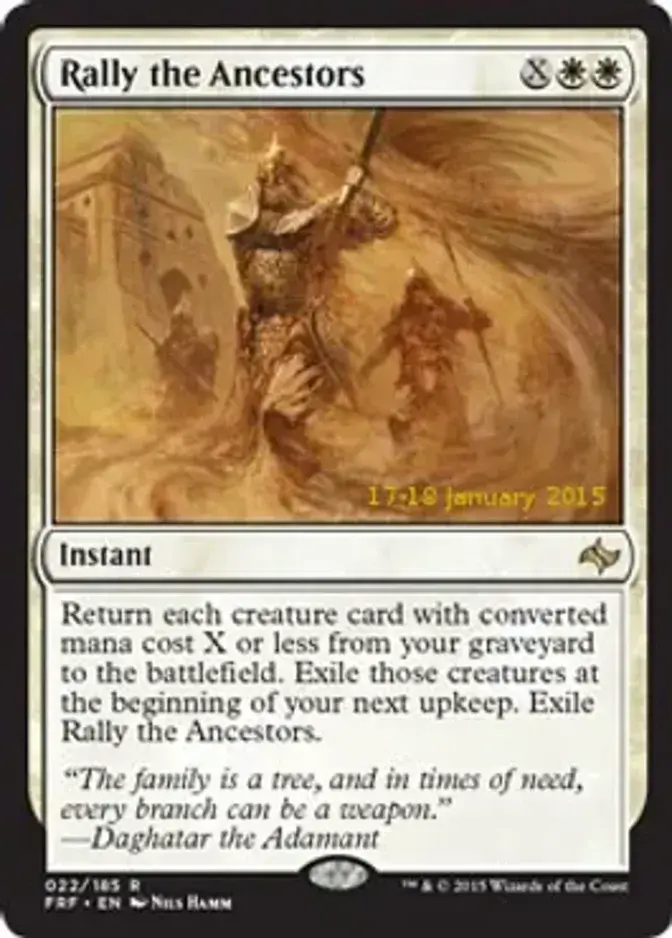 Rally the Ancestors [PRM-PRE] (F)