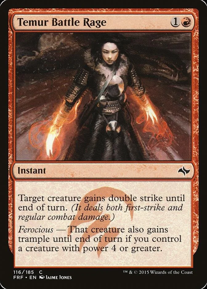 Temur Battle Rage [FRF] (F)