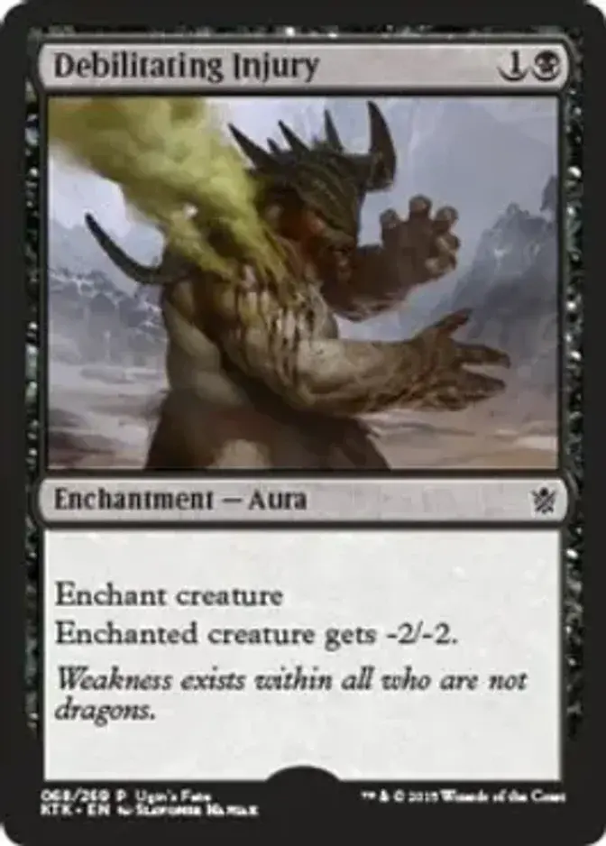 Debilitating Injury [PRM-UGF]