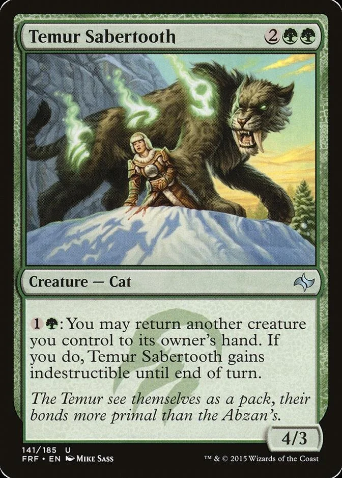 Temur Sabertooth [FRF] (F)
