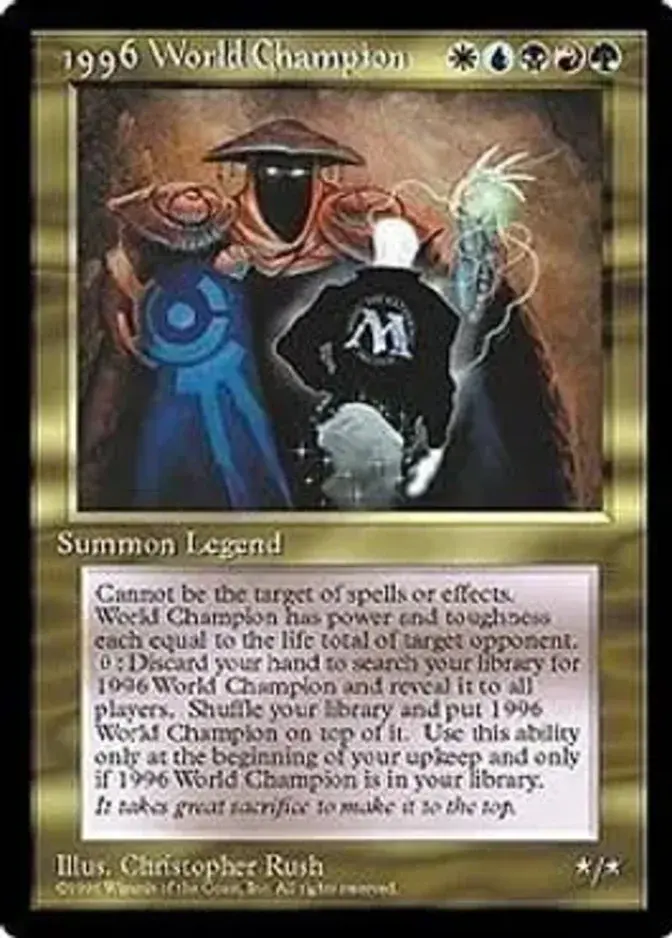 1996 World Champion [PRM-SPO]