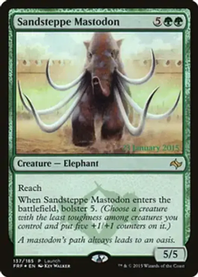 Sandsteppe Mastodon [PRM-PRE] (F)