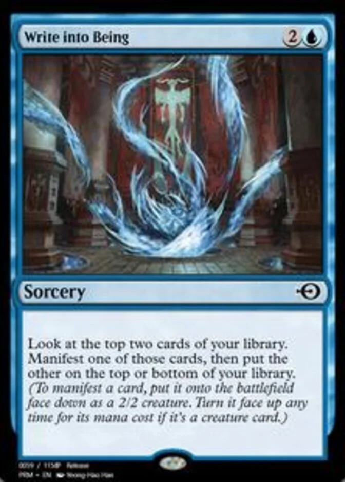 Write into Being <59> [PRM]