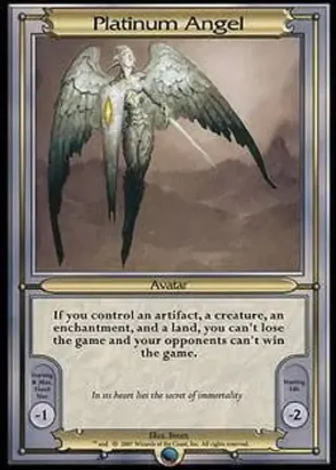 Platinum Angel Avatar [VAN]