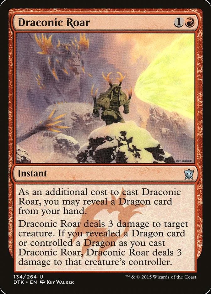 Draconic Roar [DTK]