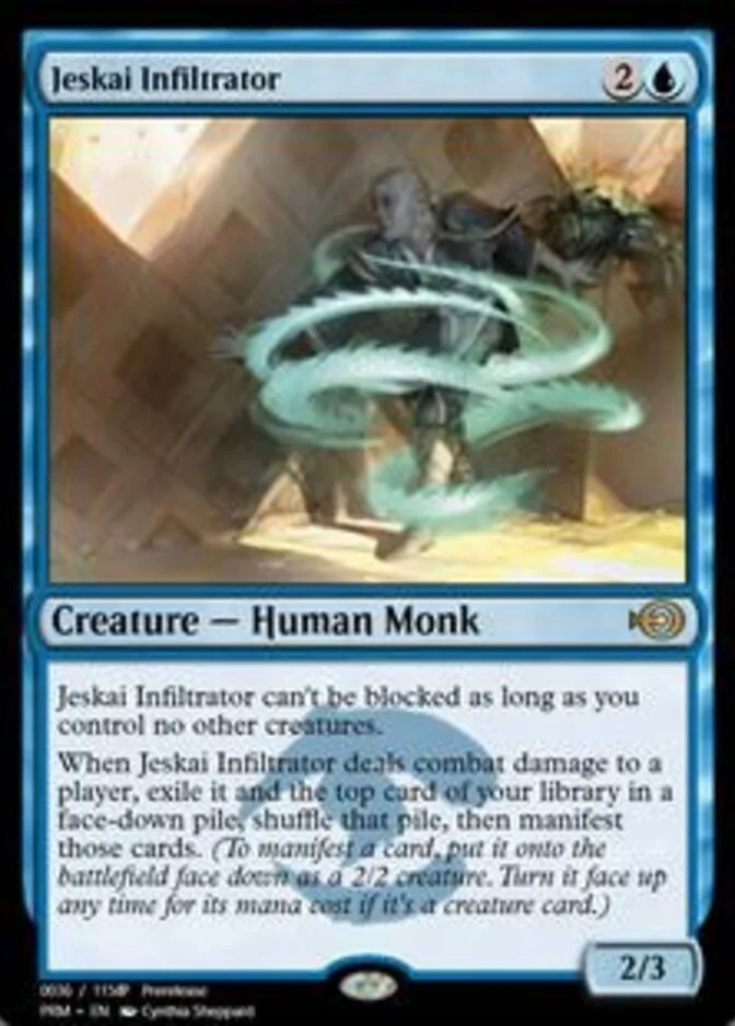 Jeskai Infiltrator <36> [PRM]