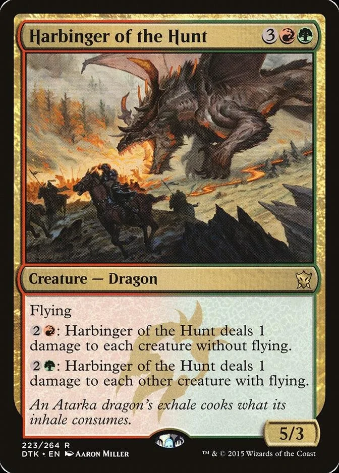 Harbinger of the Hunt [DTK] (F)