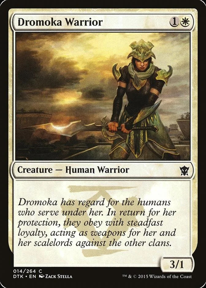 Dromoka Warrior [DTK] (F)