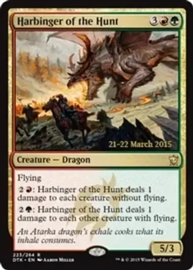 Harbinger of the Hunt [PRM-PRE] (F)