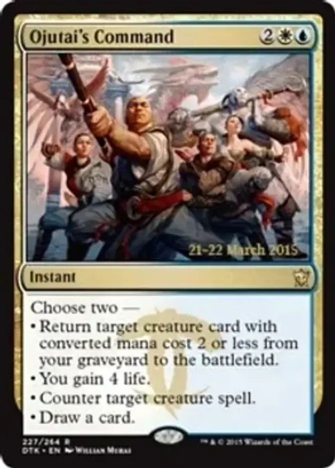 Ojutai's Command [PRM-PRE] (F)