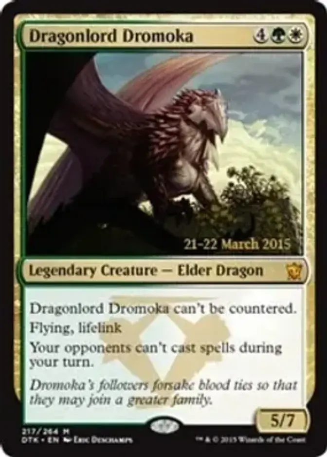 Dragonlord Dromoka [PRM-PRE] (F)