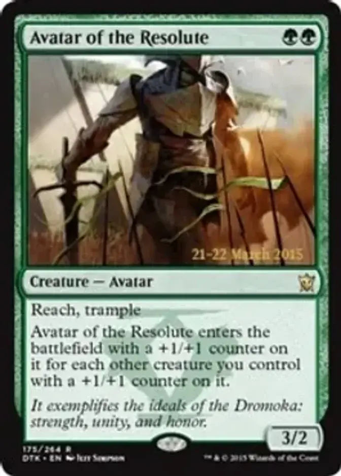 Avatar of the Resolute [PRM-PRE] (F)