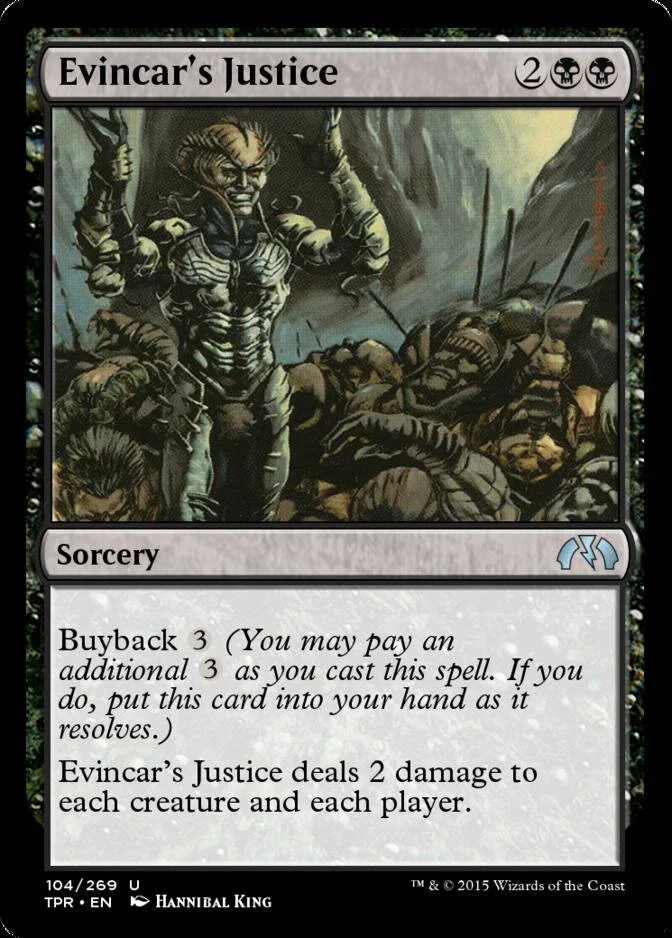 Evincar's Justice [TPR] (F)
