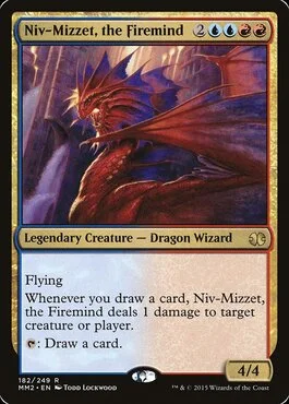 red/blue draw cards Deck