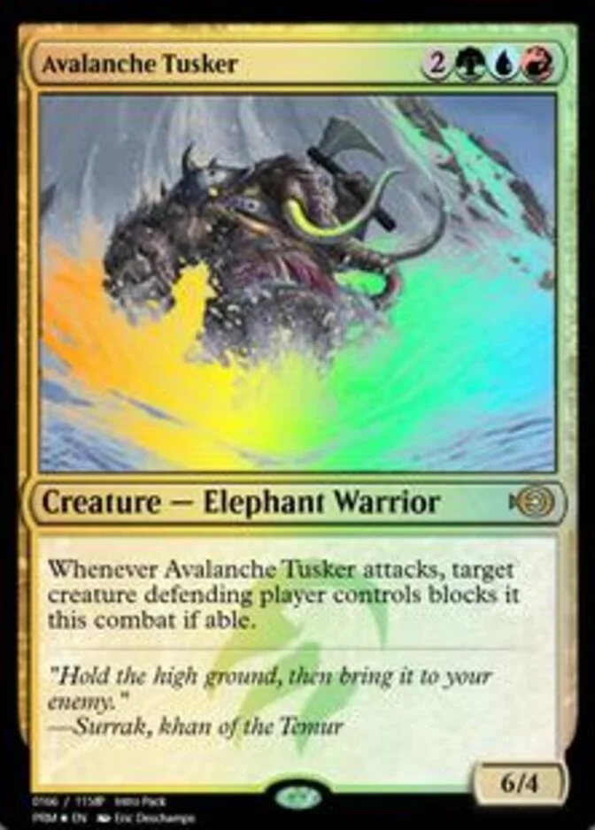 Avalanche Tusker <166> [PRM]