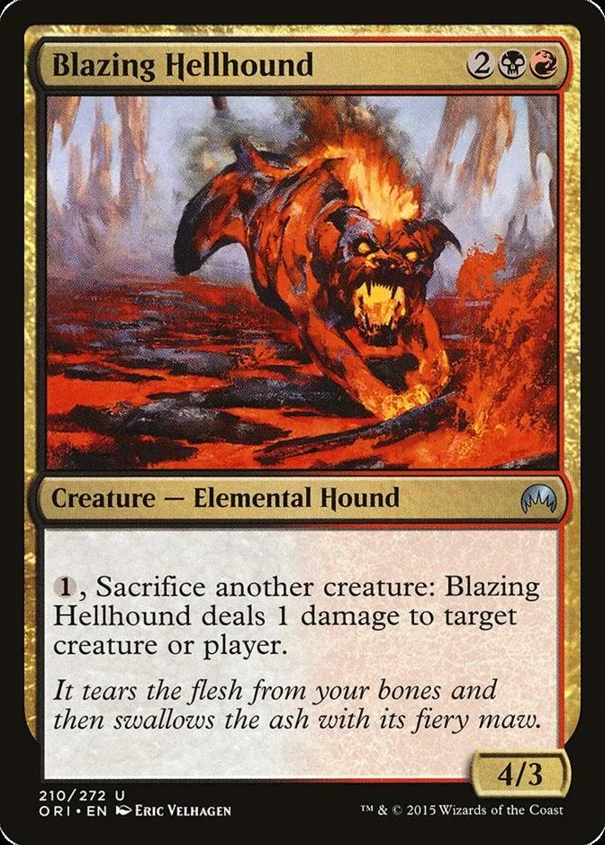 Blazing Hellhound [ORI]