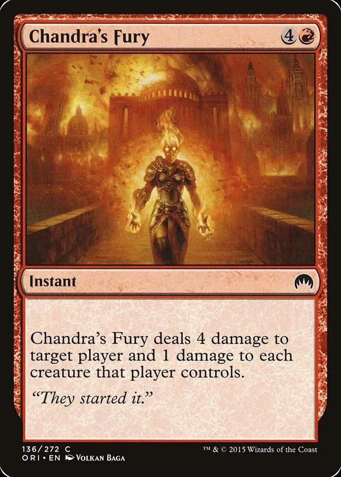 Chandra's Fury [ORI] (F)