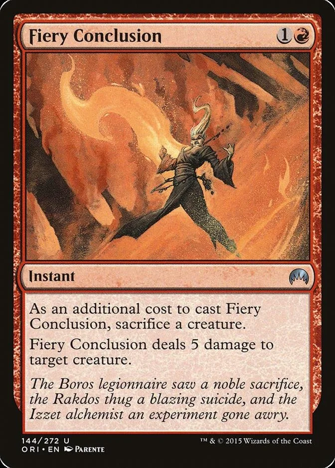 Fiery Conclusion [ORI] (F)
