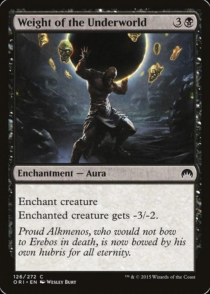 Weight of the Underworld [ORI] (F)