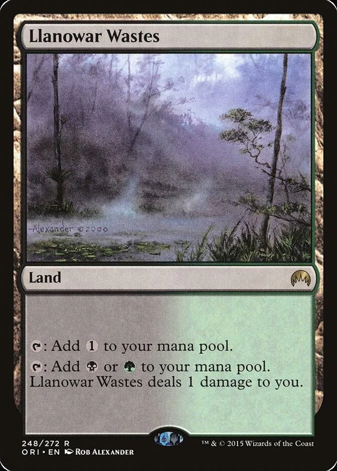 Llanowar Wastes [ORI] (F)