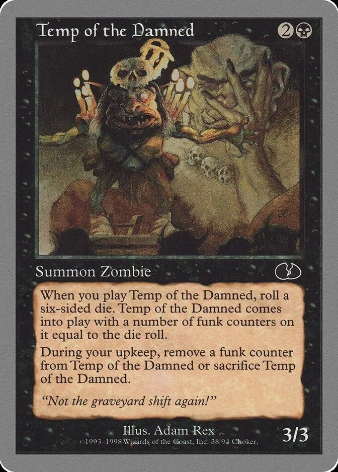 Temp of the Damned [UGL]