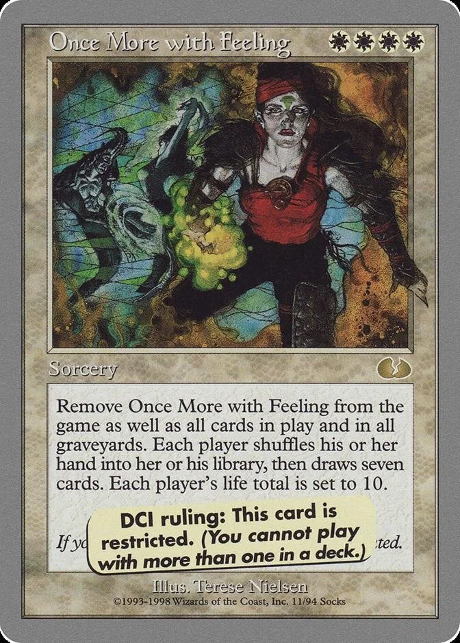 Once More with Feeling [UGL]