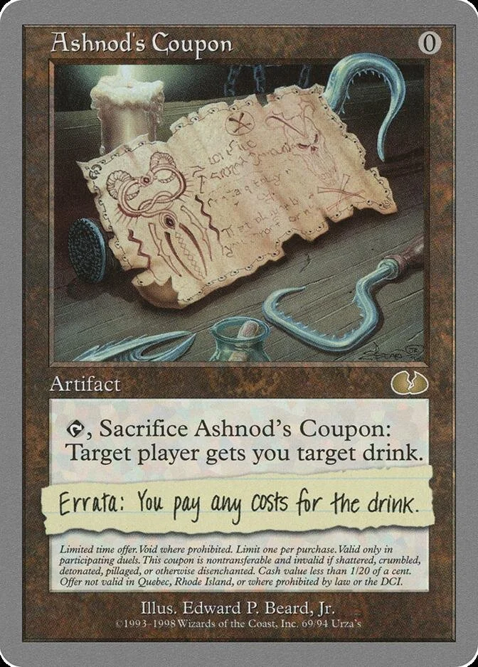 Ashnod's Coupon [UGL]