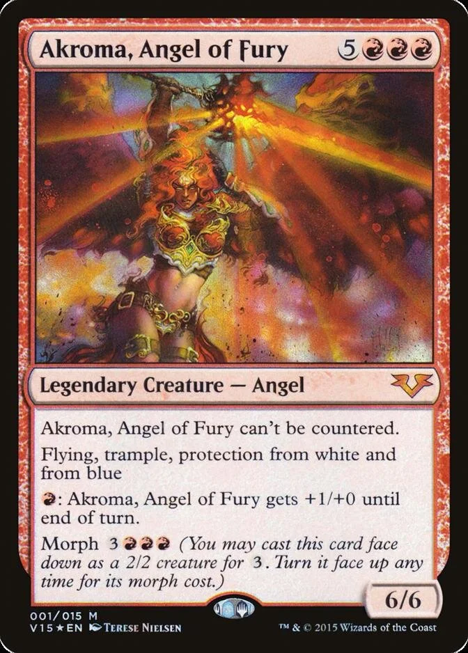 Akroma, Angel of Fury [V15] (F)