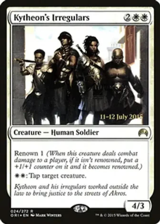 Kytheon's Irregulars [PRM-PRE] (F)