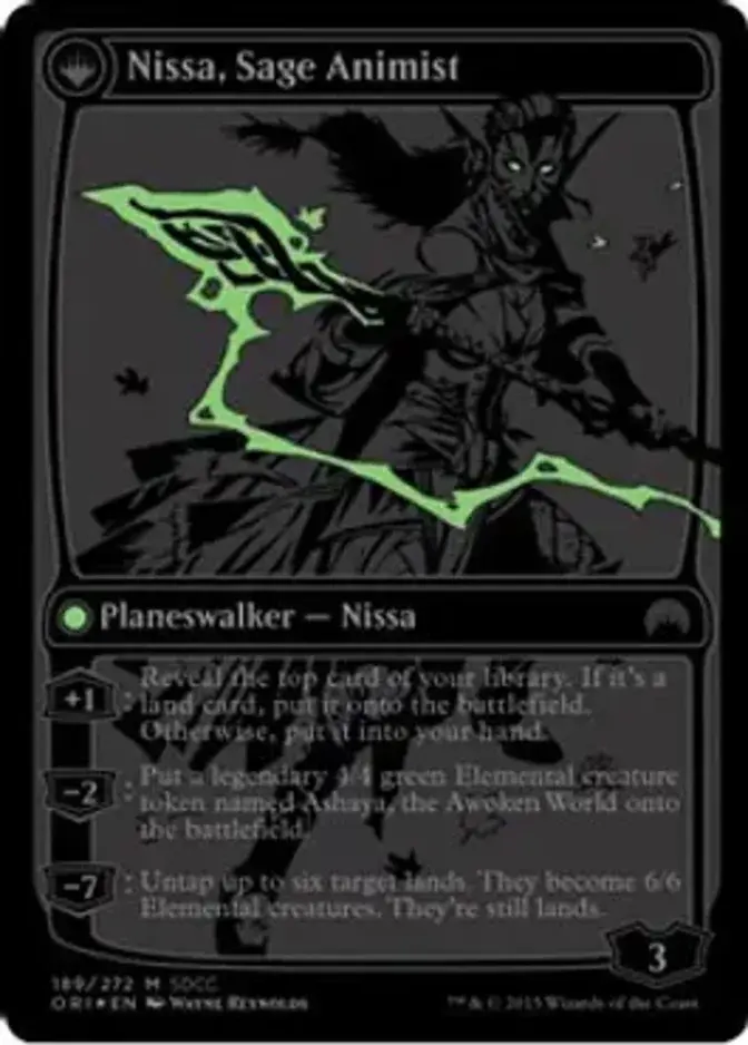 Nissa, Sage Animist [PRM-SDCC15] (F)